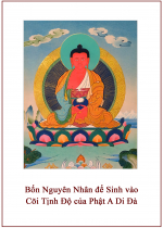 Bốn Nguyên Nhân để Sinh vào Cõi Tịnh Độ của Phật A Di Đà