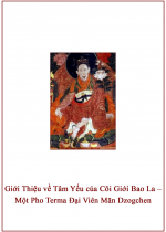 Giới Thiệu Về Tâm Yếu Của Cõi Giới Bao La – Một Pho Terma Đại Viên Mãn Dzogchen