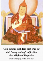 Con cừu tái sinh làm một Đạo sư nhờ "cúng dường" một chân cho Mipham Rinpoche