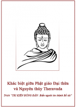 Khác biệt giữa Phật giáo Đại thừa và Nguyên thủy Theravada 