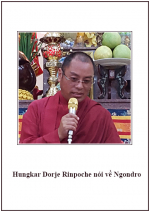 Hungkar Dorje Rinpoche Nói Về Ngondro
